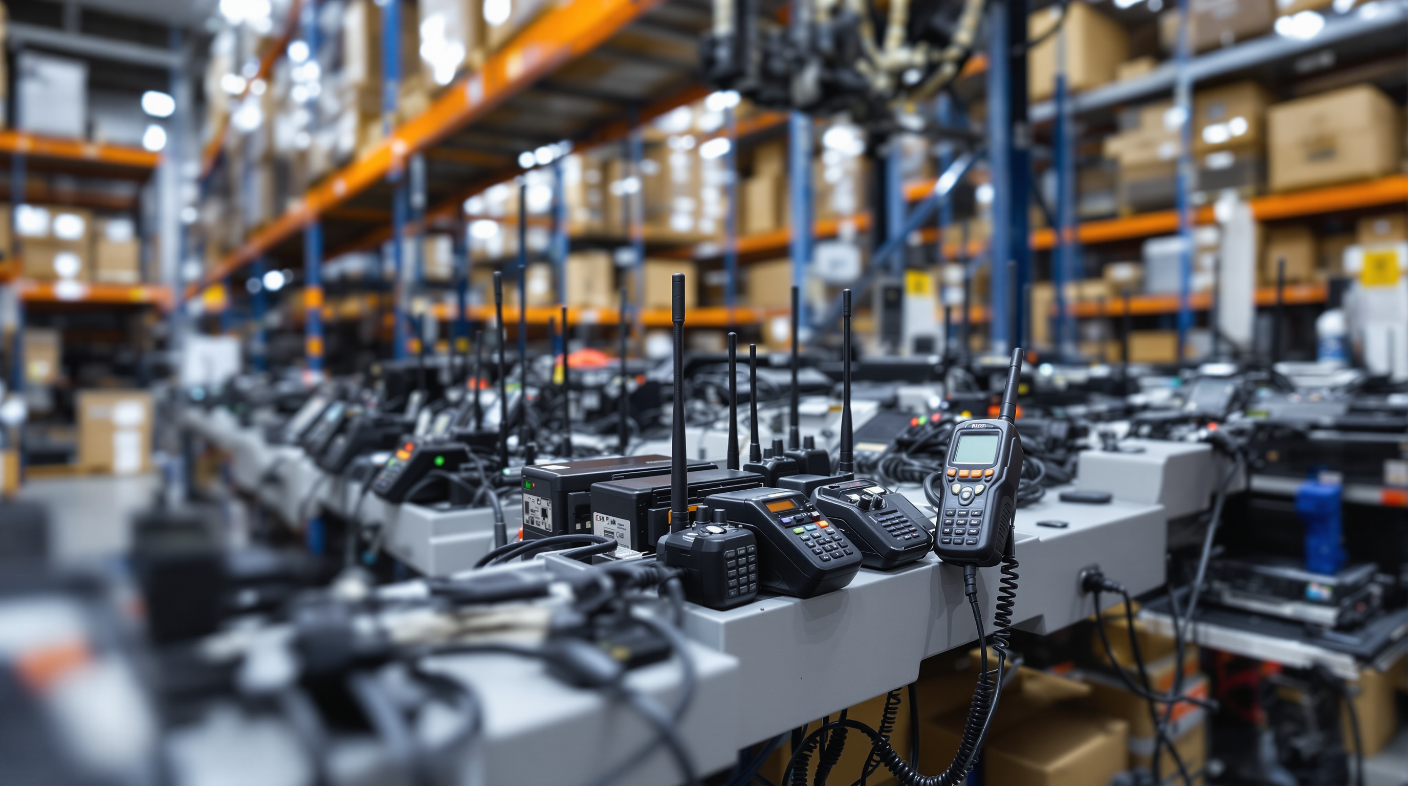 Professional radio rental inventory